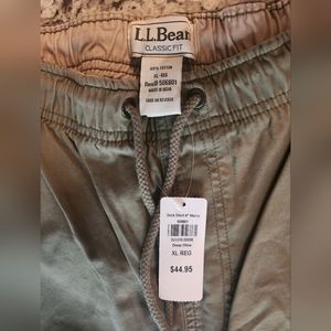 LLBeans Women Olive XL Shorts